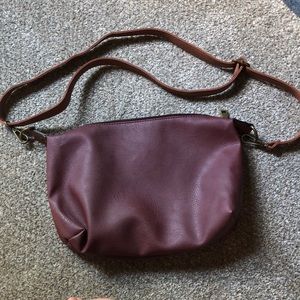 GH Bass Leather Handbag